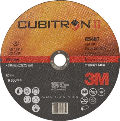 3M DISCO CUBITRON II Ø230X2,5MM (65481)