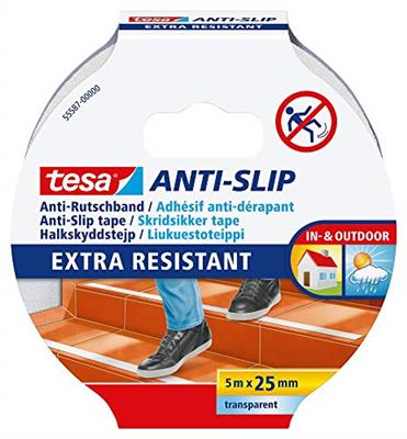 CINTA ANTIDESLIZANTE TESA 55587 25MMX5M TRANSP.