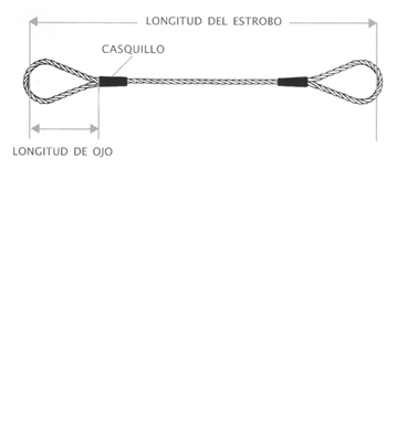 ESTROBO GALV. Ø8X4M