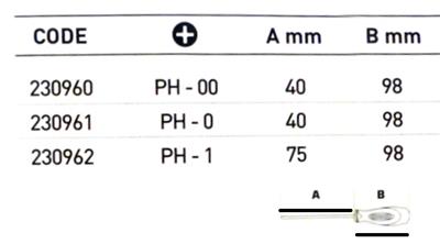 DESTOR. PRECISION BIANDITZ PH-0 40MM