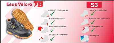 BOTA SOLDADOR TB ESUS VG (VELCRO) S3 T-46