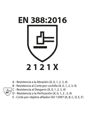 GUANTE 3L CABRA ARCO DORSO ALGODON SIN PUÑO T-10