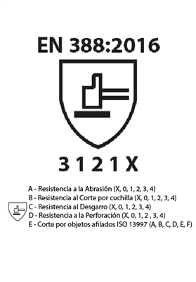 GUANTE 3L SUPER FLEX SN349 T-9 (331000759)