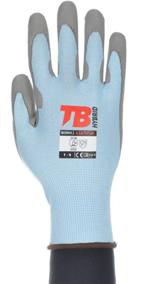 GUANTE TB TUFFALENE 418TFLN ANTICORTE LATEX T-9