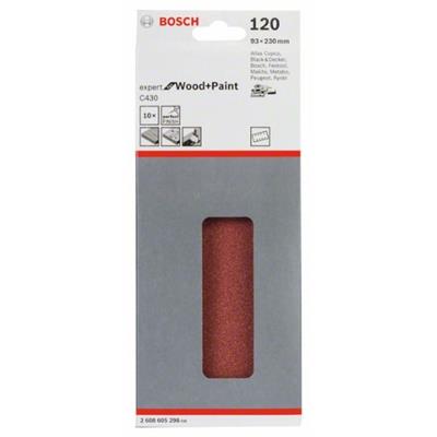 BOSCH 2.608.605.298 LIJA 93X230MM G120 (10UDS)