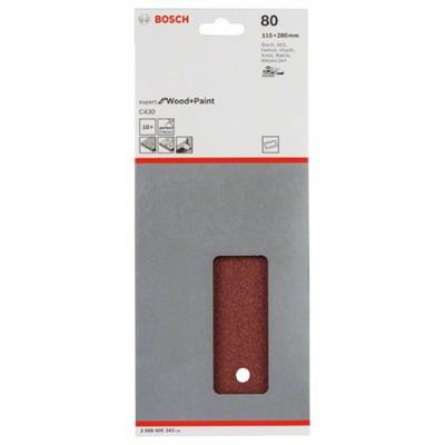 BOSCH 2.608.605.343 LIJA 115X280MM G80 (10UDS)