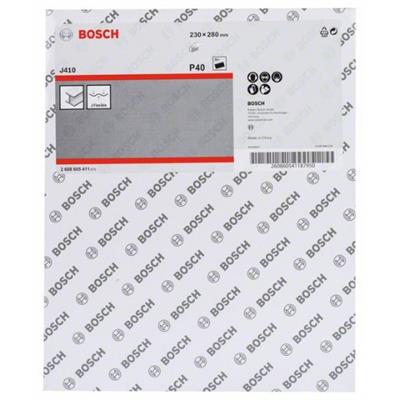 BOSCH 2.608.605.411 LIJA METAL 230X280MM G40 HOJA