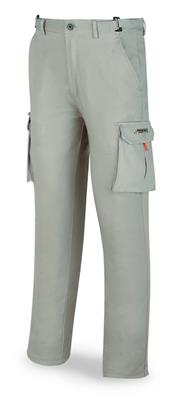 PANTALON ALGODON MARCA 588 PELAST GRIS T-46/48