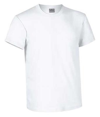 CAMISETA ALGODON M/CORTA BLANCA T-L