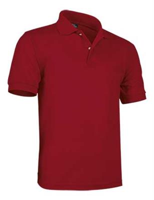 POLO ALGODON M/CORTA ROJO T-XL