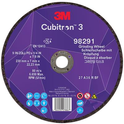 3M DISCO DESBASTE CUBITRON 3 Ø230X7MM (98291)