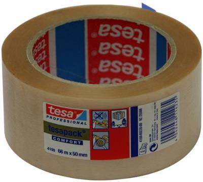 PRECINTO PVC TESA 4100-0027-00 50MMX66M TRANSPARE.