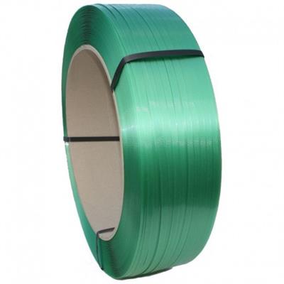 FLEJE POLIESTER 15,5X0,59MM VERDE 2400M ØINT 405MM