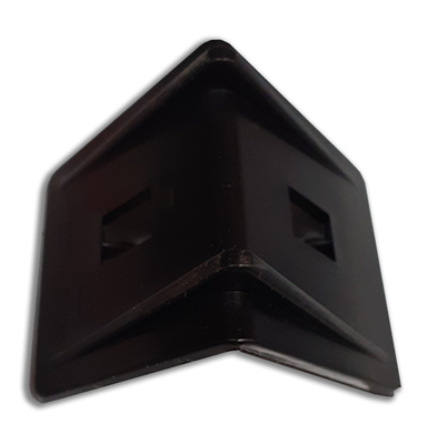 CANTONERA PLASTICO C/PUNTA 40X42MM (2000UDS)