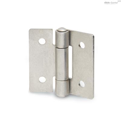 EG BISAGRA CHAPA METALICA GN 136-NI-40-40-B