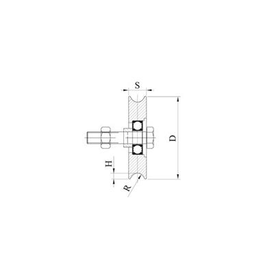 POLEA 30X100MM Ø20MM (3100)