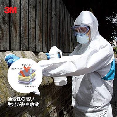 3M BUZO DESECHABLE P4520 T-M