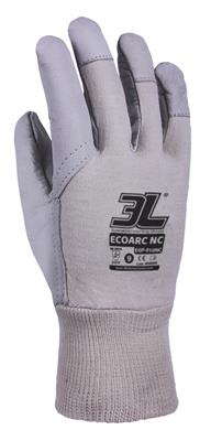 GUANTE 3L CABRA ECOARC DORSO ALGODON T-10