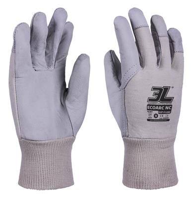GUANTE 3L CABRA ECOARC DORSO ALGODON T-10