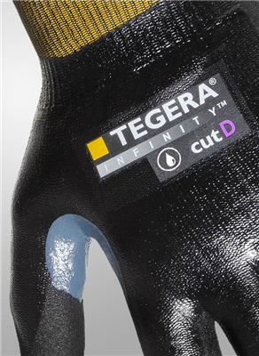 GUANTE NITRILO ANTICORTE TEGERA INFINITY 8808 T-8