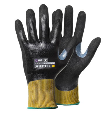 GUANTE NITRILO ANTICORTE TEGERA INFINITY 8808 T-10