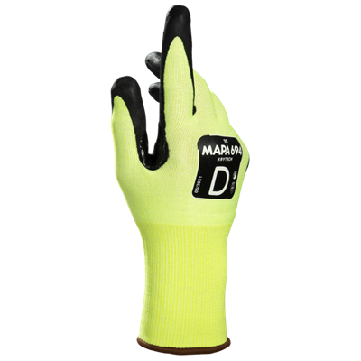 GUANTE MAPA KRYTECH 694 NITRILO ANTICORTE T-8