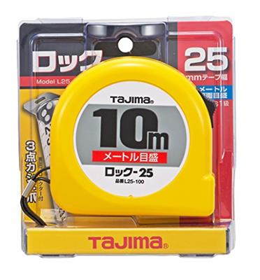 FLEXOMETRO TAJIMA HI-25 FRENO 10MX25MM (7103S10)