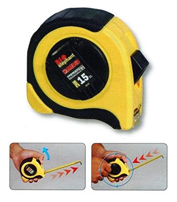 FLEXOMETRO MEDID 2515 GOMA FRENO 15MX25MM