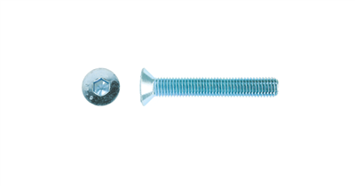 TORNILLO DIN7991 10.9 20X40 ZINC. 