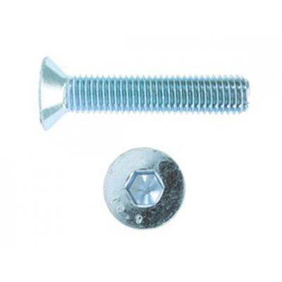 TORNILLO DIN7991 10.9 20X50 ZINC. 