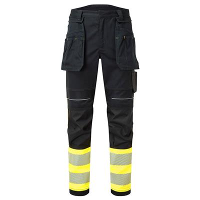 PANTALON PORTWEST FR416 ANTIESTATICO AMR/NGR T-36