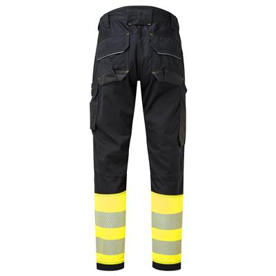 PANTALON PORTWEST FR416 ANTIESTATICO AMR/NGR T-36