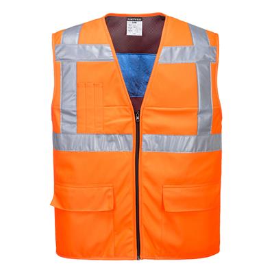 CHALECO PORTWEST REFRESCANTE NARANJA CV02 T-L/XL