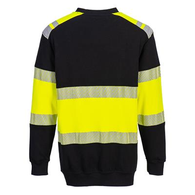 SUDADERA PORTWEST IGNIFUGO FR716 AMR/NGR T-L
