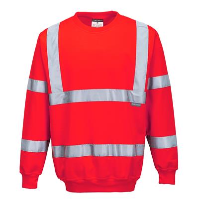 SUDADERA A.V. CUELLO RED. ROJA B303 T-S PORTWEST