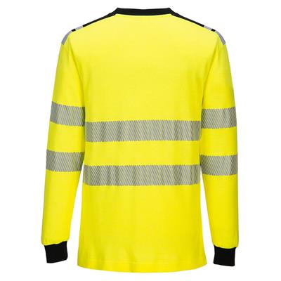 CAMISETA PW A.V. ML IGNIFUGA FR701 AMAR./NEGRO T-L