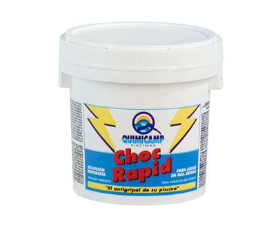 CLORO ALBORAL CHOC RAPID 500G QUIMICAMP (202501)