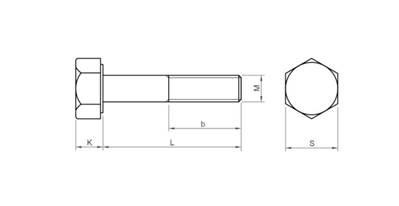 TORNILLO DIN931 10.9 M24X100 GEOMET 500B 