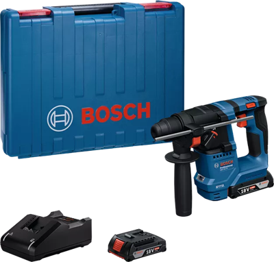 BOSCH MARTILLO GBH 18V-18+ 2BAT 2.0AH