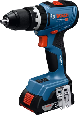 BOSCH TALADRO PERC. GSB 18V-65+ 3 BAT 4.0AH