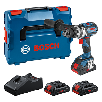 BOSCH TALADRO PERC. GSB 18V-110+3 BAT 4.0AH 