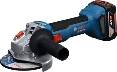 BOSCH AMOLADORA GWS 18V-8+2 BAT 4.0AH