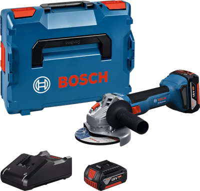 BOSCH AMOLADORA GWS 18V-8+2 BAT 4.0AH