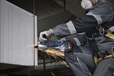 BOSCH AMOLADORA GWS 18V-8+2 BAT 4.0AH