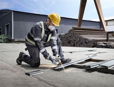 BOSCH AMOLADORA GWS 18V-8+2 BAT 4.0AH