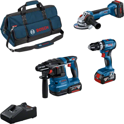 BOSCH COMBO 3 MAQ.  18V+3 BAT 5AH 
