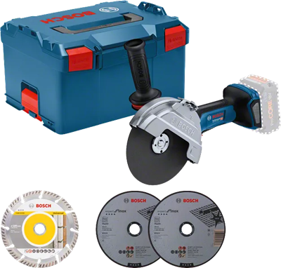 BOSCH AMOLADORA GWS 18V-180+ACC