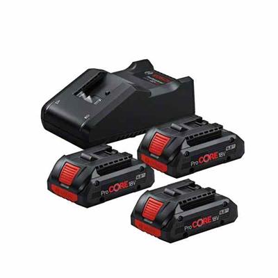 BOSCH SET 18V 3 BAT. 4.0 PROCORE 