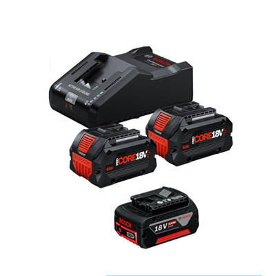 BOSCH SET 18V 3 BAT. PROC. 8Ah+GAL 1 0.615.A50.04Y