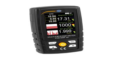 Medidor radiación campos magnéticos PCE-EMF 40